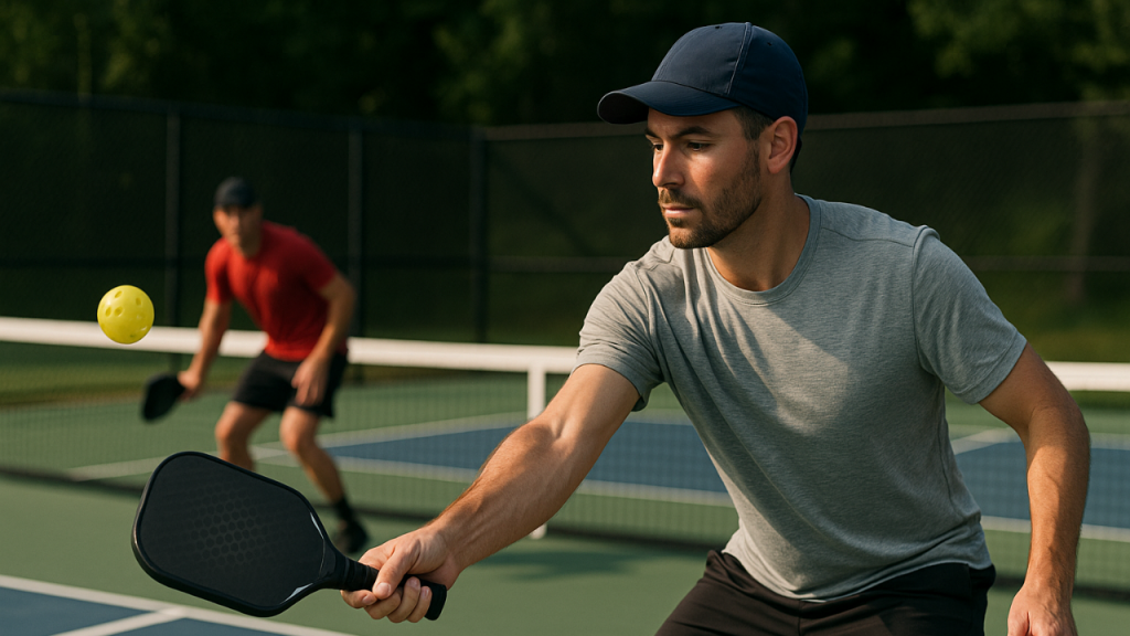 Hybrid drip drop aimed at an advancing opponent