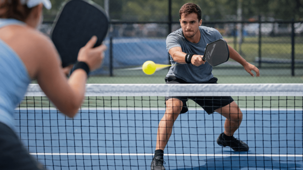 Player executing a controlled speed-up at the kitchen line