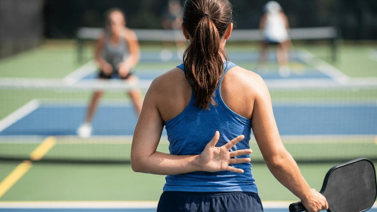 Pickleball hand signals