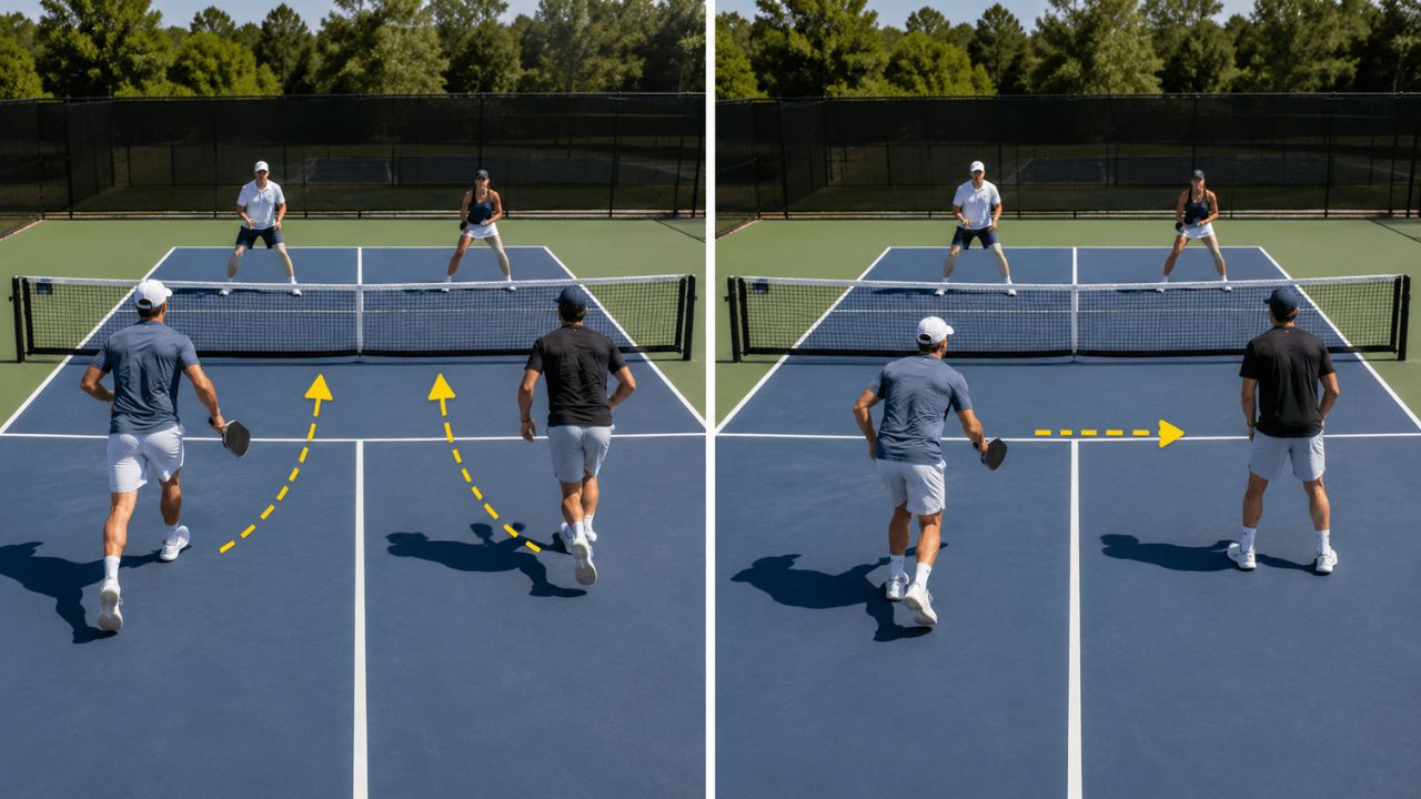 Pickleball Full stack vs half stack