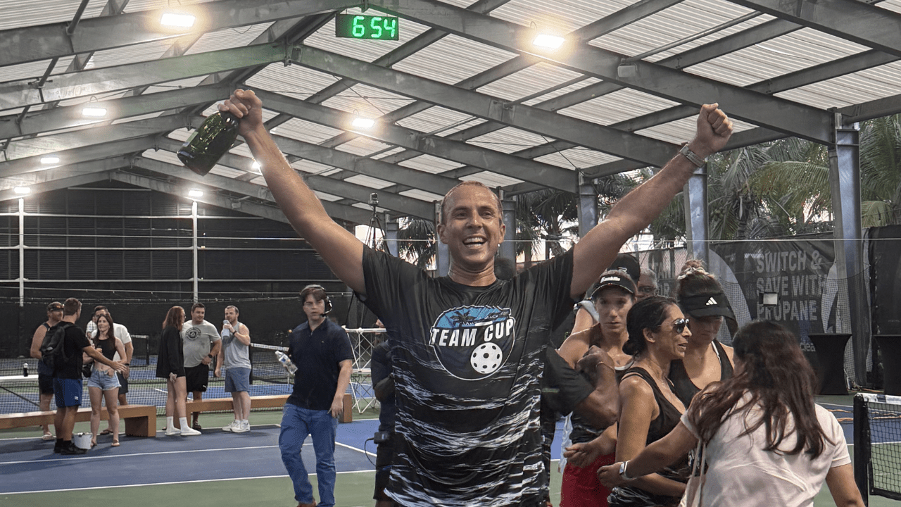 Brandon Lane Cayman team cup win