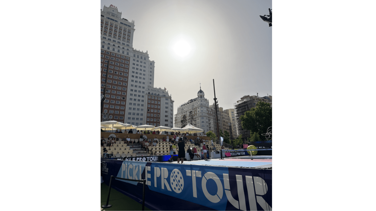 Pickle Pro Tour court in Madrid